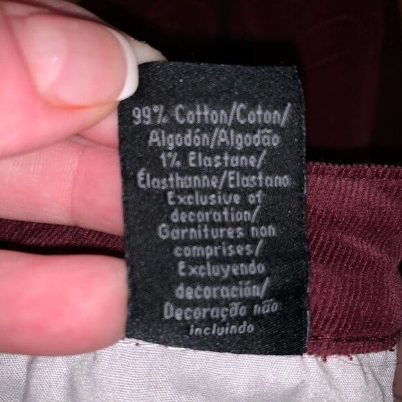 Calvin Klein Ultimate Skinny Corduroy Size 4 - Picture 9 of 9